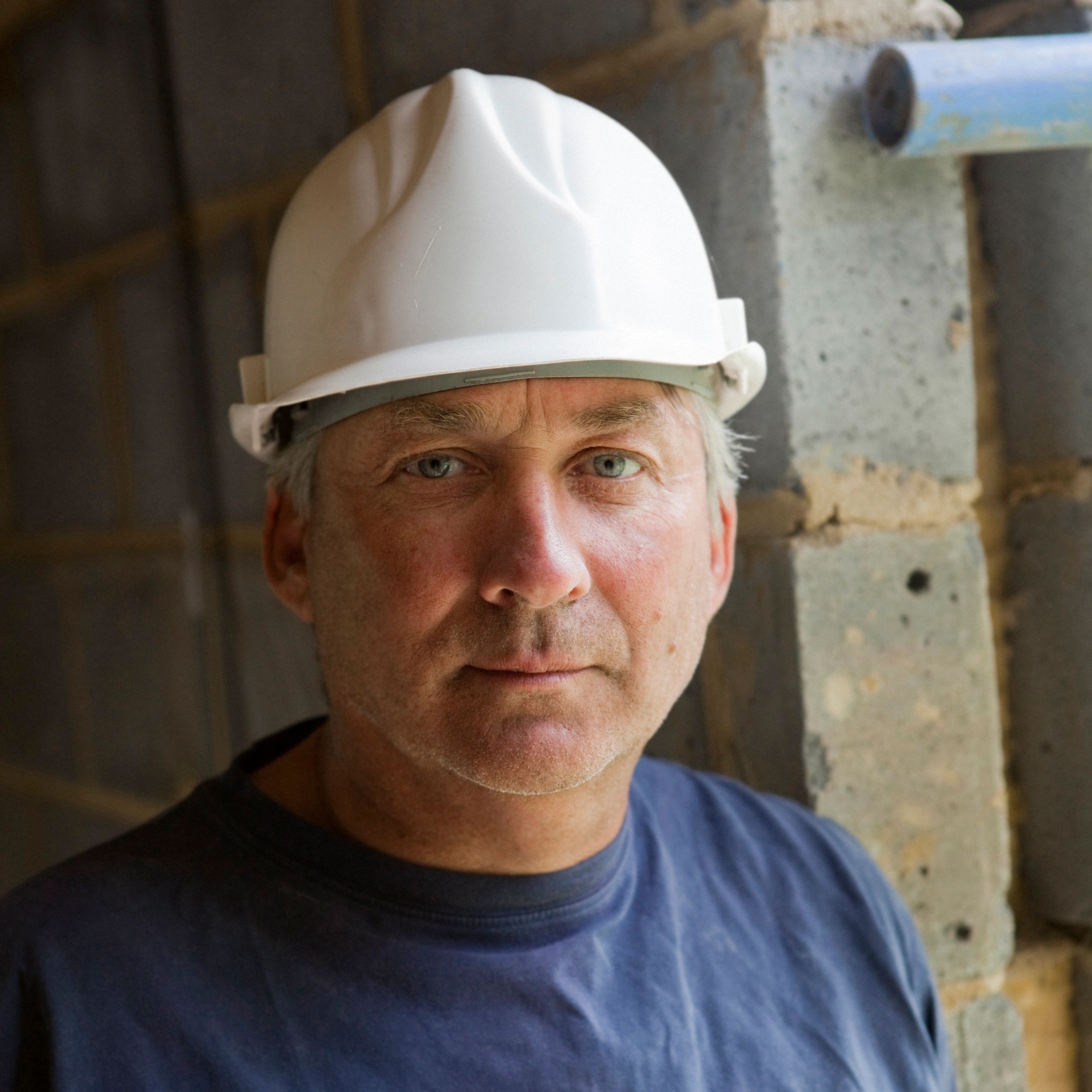 Portrait of commercial client